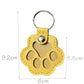 💖Leather Pet Memorial Keychain - 🐾 Keep Their Memory Close, Always