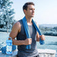 ⏰❄️Last Day Buy 1 Get 1 Free (Each only ￡3.99)☀️Cold Sweat Towel You Can Use Anywhere, Anytime! Reusable Soft Absorbent Cooling Portable