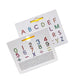 🔥2025 HOT SALE ✨ 2-in-1 Double Sided Magnetic Alphabet Edition
