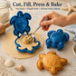 🌊 8-Design Ocean Filled Pie Press Collection | Reusable Hinged Molds for Cutting, Filling, Shaping & Sealing Marine-Themed Hand Pies 🥧✨