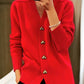 🔥Women's Casual Winter Plain Yarn Wool Yarn Buttoned Cardigan🔥