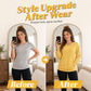 💖2026 Autumn’s Sale 70% OFF✨🍂Women's Hoodless V-neck Sweatshirt With Kangaroo Pocket Longsleeve Oversized Casual Style Shirt