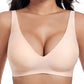⏳LAST DAY SALE 50% OFF💕Womens Comfortable Wireless Bralettes Seamless Deep V Everyday Bra