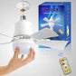⏳Limited-time Special Price:£ 16.99!!🔥SmartBreez™ 40W LED Ceiling Fan Light – 20.5” Ultra-Quiet with Remote 🎯 | E27 + FREE B22 Adapter 🔌 | For Bedroom 😴, Kitchen 👩‍🍳 & Garage 🛠️ – UK Ready! 🇬🇧