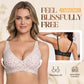 🎅Christmas Sale 60% Off💕 Jelly Wireless Womens Comfortable Wireless Bras Push Up Bralettes Seamless Tshirts Bras Deep V Everyday Bras