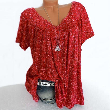🔥Last Day Sale 50%💖Summer fashion print short sleeve