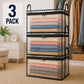 🔥Last Day 49% OFF📦Large Heavy-Duty Thick Plastic Clear Storage Bag for Clothes, Moving & Storage