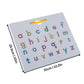 🔥2025 HOT SALE ✨ 2-in-1 Double Sided Magnetic Alphabet Edition