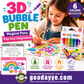 💥LAST DAY BUY 1 GET 1 FREE!!🎁🔮Magic Pen – Draw 3D with one stroke!🎄DIY Bubble Magic Drawing Pens