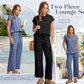 💕2025 Hot Sale 49% OFF🔥2025 New Women's  Sleeveless Top & Wide-Leg Pants 2-Piece Set