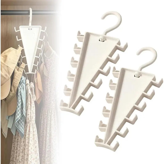 📢📢 50% OFF!! 🎁 Buy 1 Get 1 Free! ⏰ Multifunctional Triangle Closet Organizer