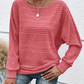 ⏰Early Autumn Limited Price￡13.99🍂 Women's Soft Solid Batwing Sleeve Pullover Long Sleeve Top