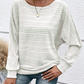 ⏰Early Autumn Limited Price￡13.99🍂 Women's Soft Solid Batwing Sleeve Pullover Long Sleeve Top