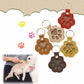 💖Leather Pet Memorial Keychain - 🐾 Keep Their Memory Close, Always