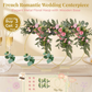 💐BUY 2 GET 1 FREE +  50% OFF!🎀Gold Metal Floral Hoop Centerpiece with Wooden Stand