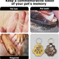 💖Leather Pet Memorial Keychain - 🐾 Keep Their Memory Close, Always