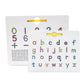 🔥2025 HOT SALE ✨ 2-in-1 Double Sided Magnetic Alphabet Edition