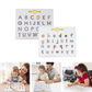🔥2025 HOT SALE ✨ 2-in-1 Double Sided Magnetic Alphabet Edition