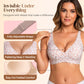 ⏳LAST DAY SALE 50% OFF💕Womens Comfortable Wireless Bralettes Seamless Deep V Everyday Bra