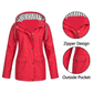 🔥Limited Hot Sale 50% OFF🎁🧥3-in-1 Plaid Waterproof Jacket for Women– Rain, Wind & Cold, All Covered