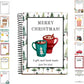 🎁 70% OFF!!! – Ready for Christmas! 🎄🎅 Christmas Gift Card Booklet – 👍 DIY Spiral‑bound Christmas Gift Card Holder Book