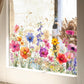 🔥Last Day Promotion 49% OFF -🌸Colorful Floral Bouquet Window Sticker🎁Buy 2 Get 1 Free