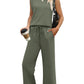 💕2025 Hot Sale 49% OFF🔥2025 New Women's  Sleeveless Top & Wide-Leg Pants 2-Piece Set