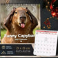 🥳2026 HOT SALE🥳💞50K+ SOLD!📢📢49% OFF! Funny Capybara 2027 Wall Calendar – 12-Month Cute & Playful Spiral Wall Planner for Capybara Lovers & Nature Fans