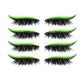 REUSABLE SELF-ADHESIVE EYELINER AND EYELASH STICKERS WITH GLITTER