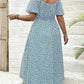 💃Summer Hot Sale-49% OFF💗Plus Size Split Floral Print Boho Maxi Dress