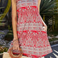 💖LAST DAY SALE 50% OFF💖Summer Printed V-Neck Sleeveless Beach Dress