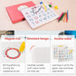 🔥2025 HOT SALE ✨ 2-in-1 Double Sided Magnetic Alphabet Edition
