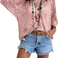 ⏰Last day sale 49% OFF🔥Womens Bohemian-Inspired Beige Crochet Top with V-Neck