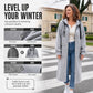 🥳💞 46K+ SOLD! 💥 50% OFF! 🧥 Women's Oversized Hooded Sweatshirt Coat 🎁