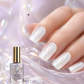 💜💅Last Day-Buy 1 Get 1 Free：ONLY ￡8.99!!!✨Lilac Glossy Mirror Nail Strengthener