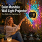 🌀💥Limited Sale -Buy 1 Get 1 Free🌞💡Solar Mandala Wall Light Outdoor Garden Fence Projector Lamp Patio Ambient Decor