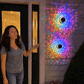 🌀💥Limited Sale -Buy 1 Get 1 Free🌞💡Solar Mandala Wall Light Outdoor Garden Fence Projector Lamp Patio Ambient Decor