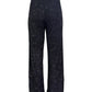 🎅LAST DAY SALE 50% OFF💖Women's Sequin Sparkle Wide Leg Pants with Elastic Waistband