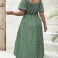 💃Summer Hot Sale-49% OFF💗Plus Size Split Floral Print Boho Maxi Dress