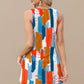 💖LAST DAY SALE 50% OFF💖Summer Printed V-Neck Sleeveless Beach Dress