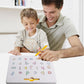 🔥2025 HOT SALE ✨ 2-in-1 Double Sided Magnetic Alphabet Edition