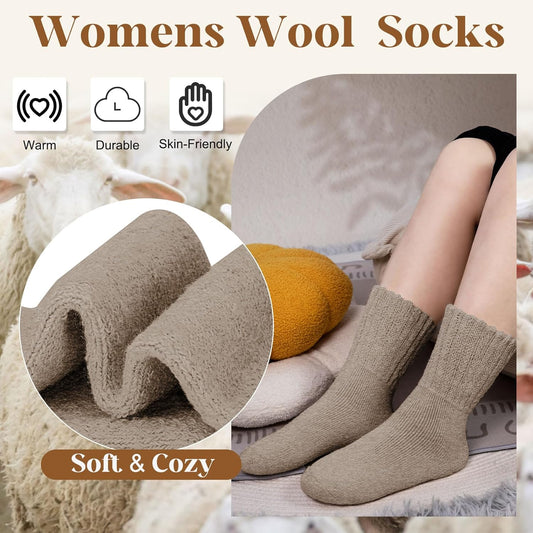 🔥Buy 2 Get 1 Free, Buy 3 Get 2 Free 🎉Women's Thick Wool Socks💖