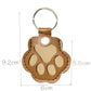 💖Leather Pet Memorial Keychain - 🐾 Keep Their Memory Close, Always