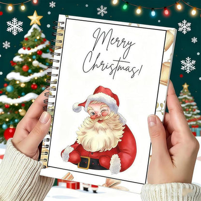🎁 70% OFF!!! – Ready for Christmas! 🎄🎅 Christmas Gift Card Booklet – 👍 DIY Spiral‑bound Christmas Gift Card Holder Book