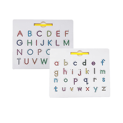 🔥2025 HOT SALE ✨ 2-in-1 Double Sided Magnetic Alphabet Edition