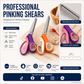 ⏳LAST DAY SALE ONLY ￡9.99!!🎉50K+ Sold✂️Multipurpose Pinking Shears Serrated Scissors
