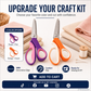 ⏳LAST DAY SALE ONLY ￡9.99!!🎉50K+ Sold✂️Multipurpose Pinking Shears Serrated Scissors
