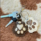💖Leather Pet Memorial Keychain - 🐾 Keep Their Memory Close, Always