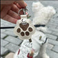 💖Leather Pet Memorial Keychain - 🐾 Keep Their Memory Close, Always