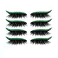 REUSABLE SELF-ADHESIVE EYELINER AND EYELASH STICKERS WITH GLITTER